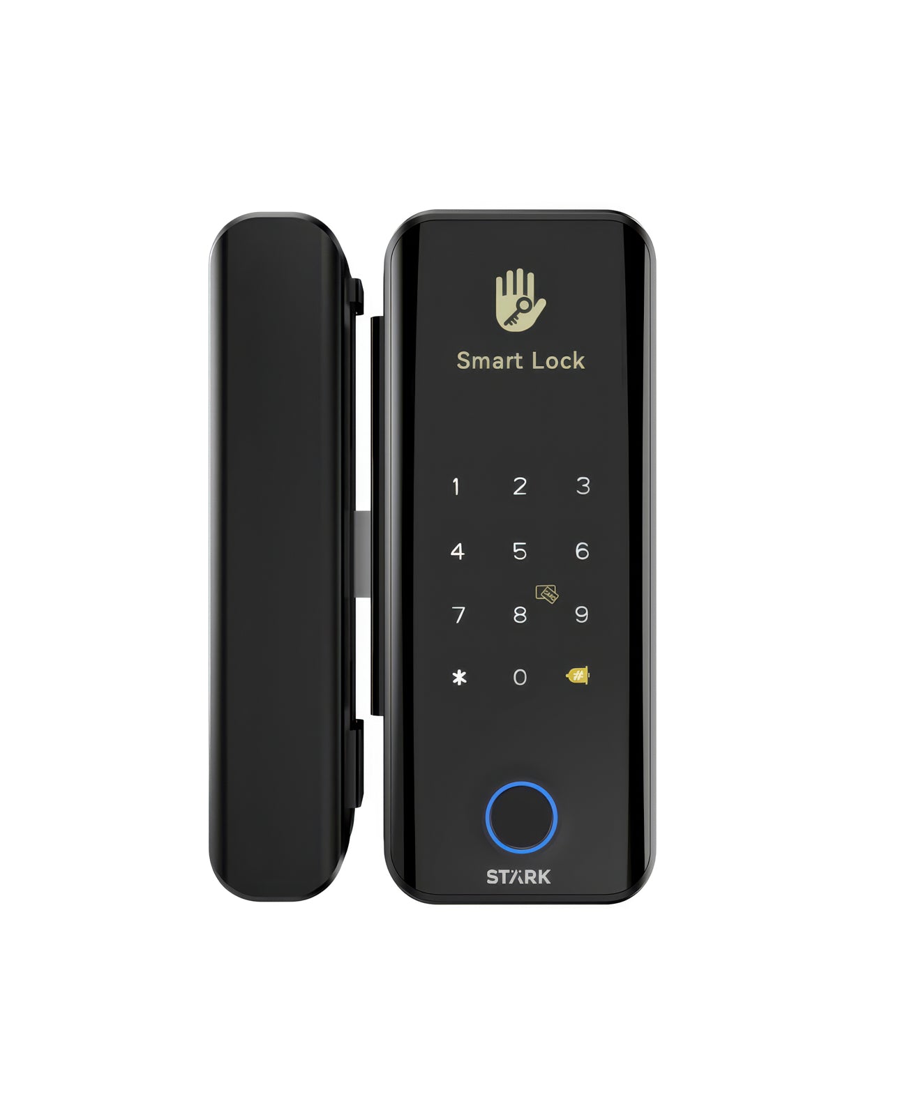 Cerradura Digital para puerta de vidrio. Modelo: N022