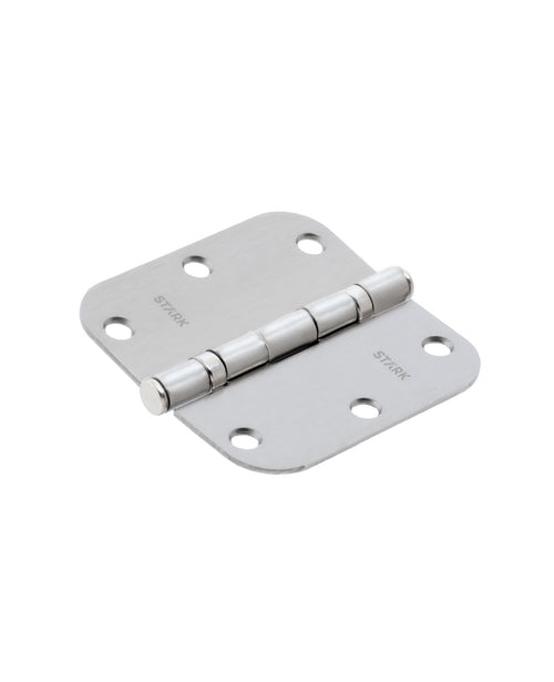 3 Bisagras con rodamientos de 3,5"x3,5" canto redondo 5/8. 2 mm espesor. (Acero inoxidable 304)