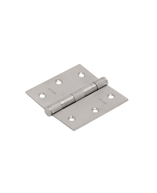 3 Bisagras con rodamientos de 3"x3". 2 mm espesor. (Níquel satinado)
