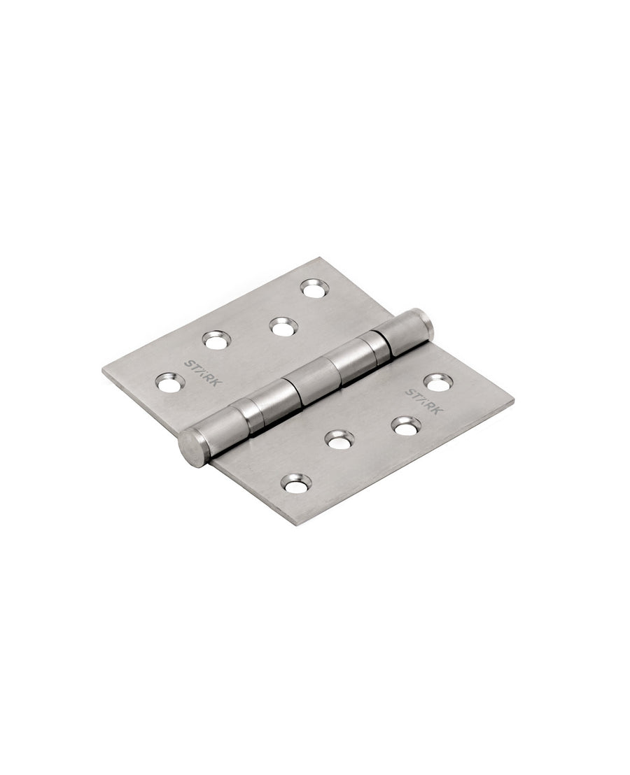 3 Bisagras con rodamientos de 4"x4". 2 mm espesor. (Acero inoxidable 304)