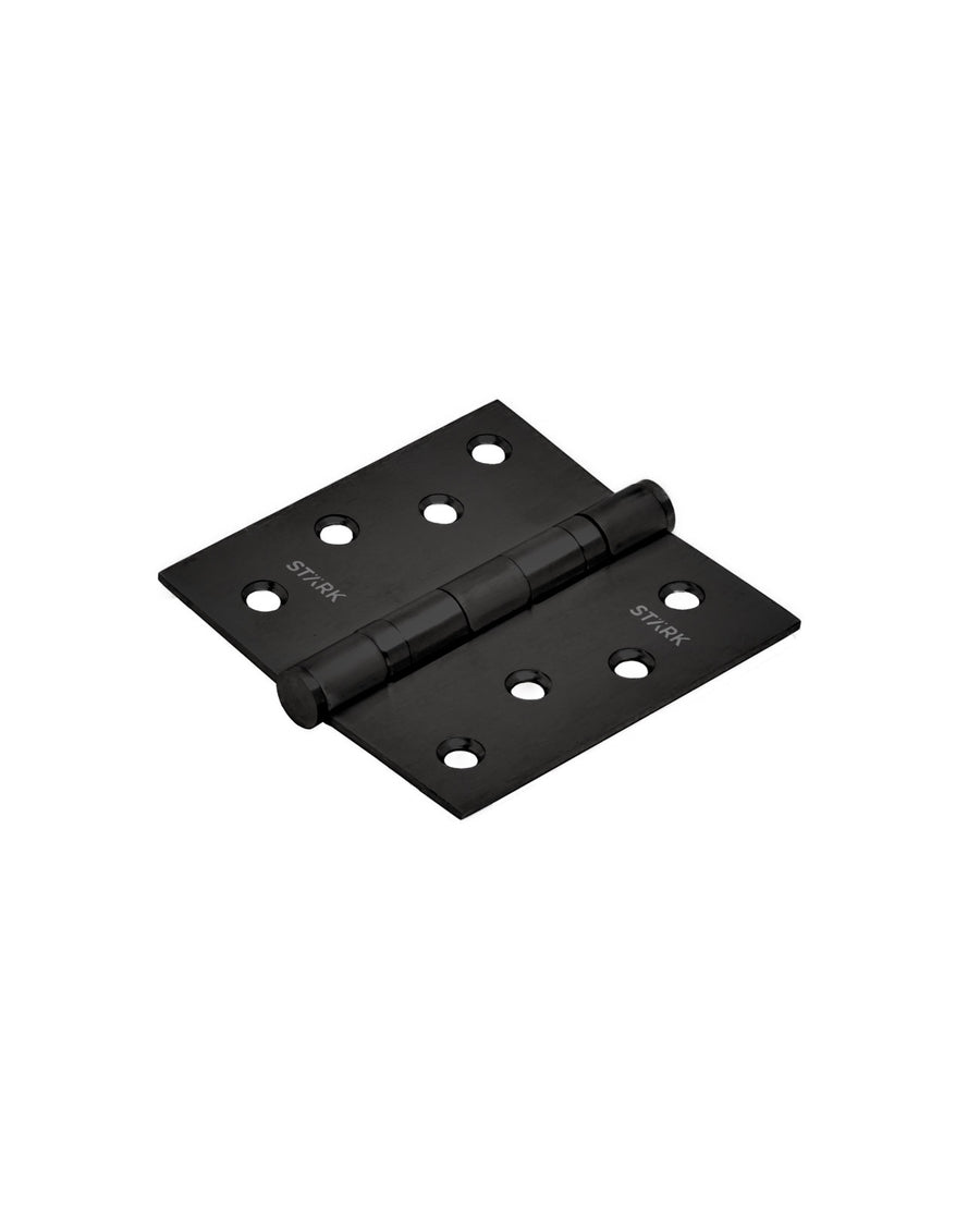 3 Bisagras con rodamientos de 4"x4". 2 mm espesor. (Negro)