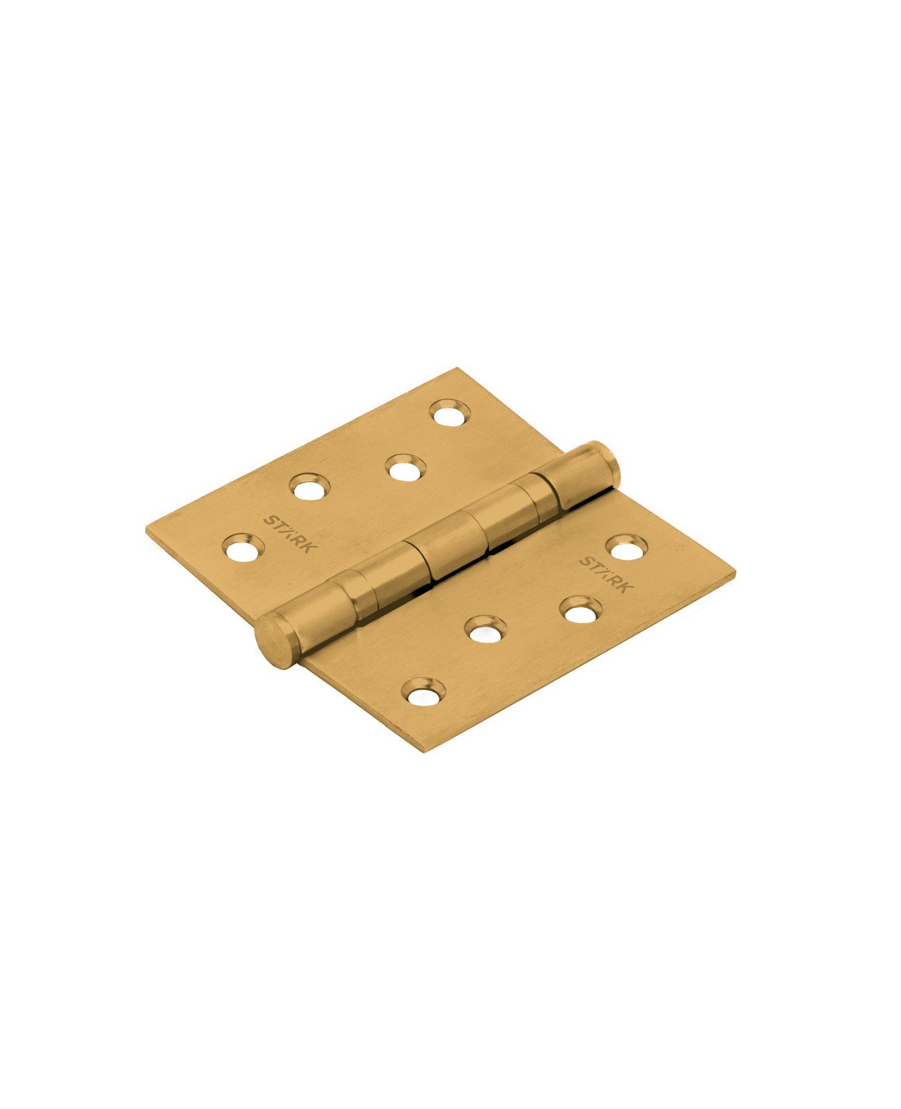 3 Bisagras con rodamientos de 4"x4". 2 mm espesor. (Bronce pulido)