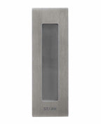 Asa embutida para puertas correderas. (Acero inoxidable 304)