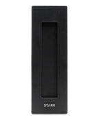 Asa embutida para puertas correderas. (Negro mate)