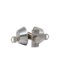 Cerrojo de seguridad, cilindro exterior e interior. (Acero inoxidable). SKU: SDCE0-AI
