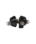 Cerrojo de seguridad, cilindro exterior e interior. (Negro mate). SKU: SDCE0-BL