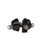 Cerrojo de seguridad, cilindro exterior e interior. (Negro mate). SKU: SDCE0-BL