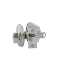 Cerrojo de seguridad, cilindro exterior y seguro interior. (Acero inoxidable). SKU: SDCE4-AI