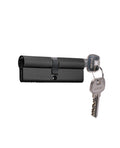 Cilindro 90 mm llave/llave centrado. (Negro mate)