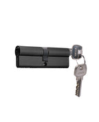 Cilindro 90 mm llave/llave centrado. (Negro mate)