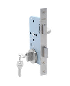 Cerradura de embutir puerta acceso principal. Cilindro ambos lados. Manilla interior derecha o izquierda, Modelo: MARTI. (Acero inoxidable 304). SKU: SDE200-AI.KIT.MARTI1/2