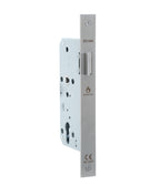 Cerradura de embutir simple paso. Resistente al fuego (260 min). (Acero inoxidable 304). SKU: SDE240-AI.F