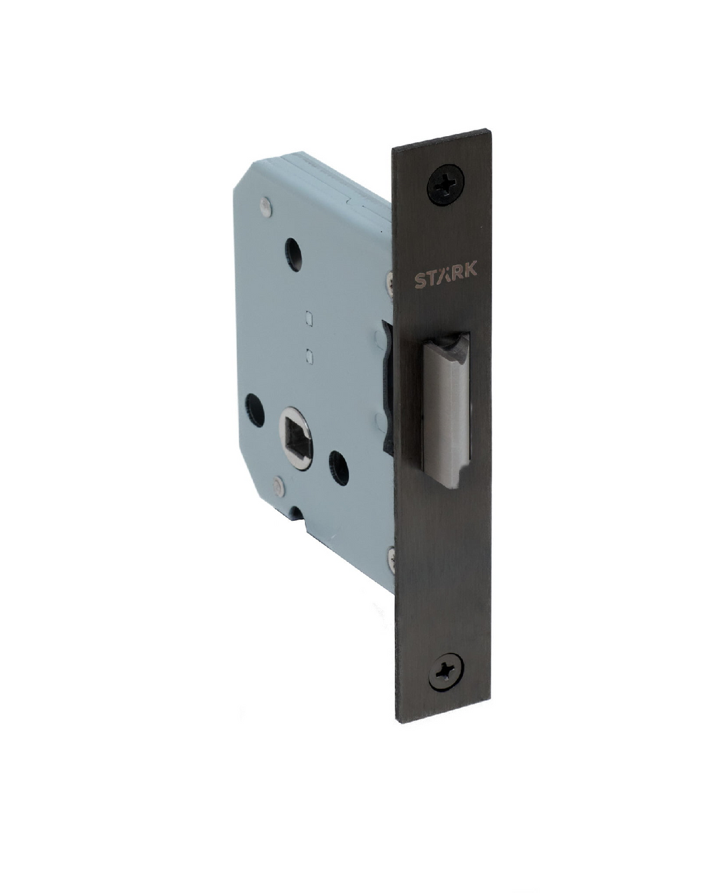 Cerradura de embutir función simple paso. (Negro mate). SKU: SDE240-BL