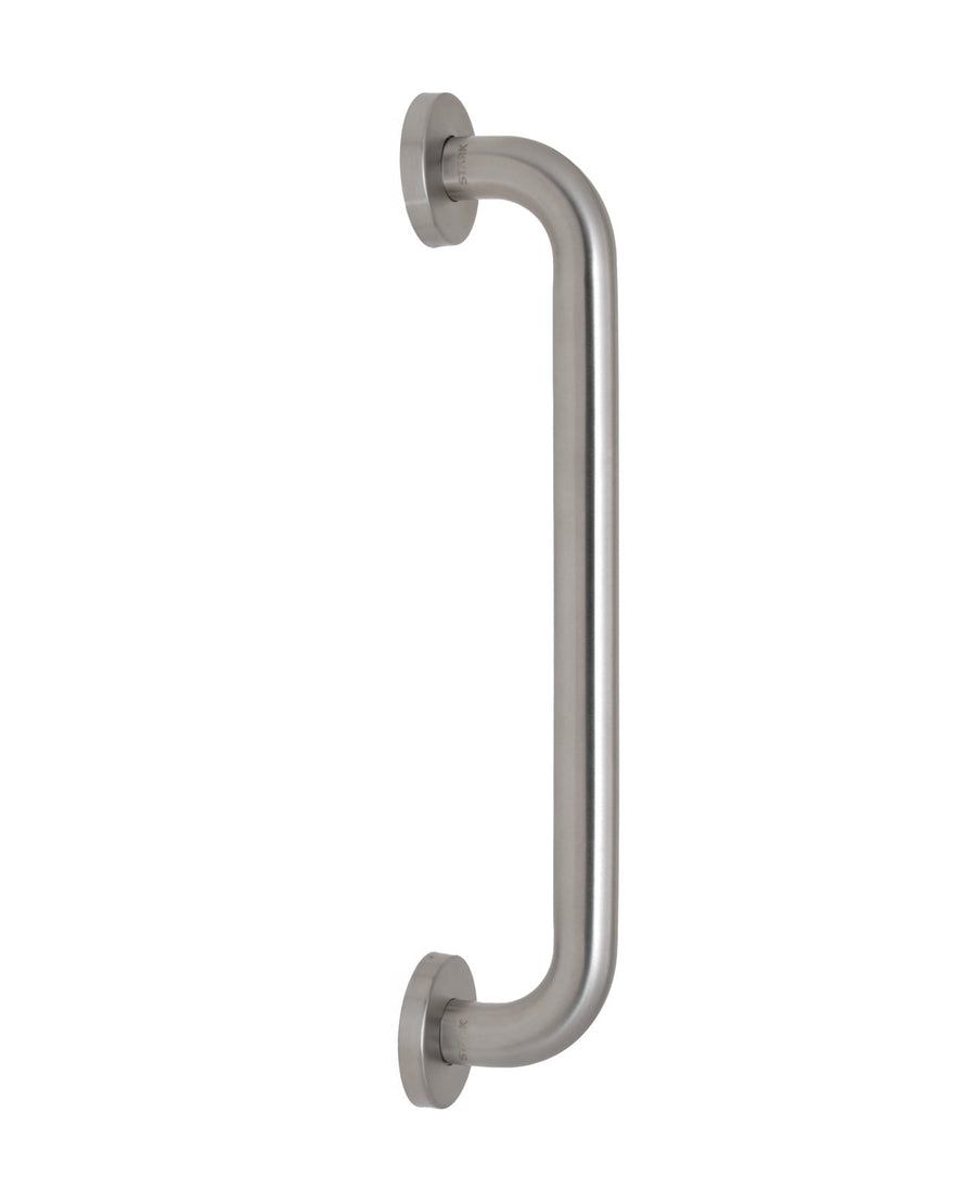 Tirador simple de acero inoxidable 304. Largo 30 cm.