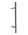 Tirador simple de acero inoxidable 304. Fijación invisible. Largo 40 cm.