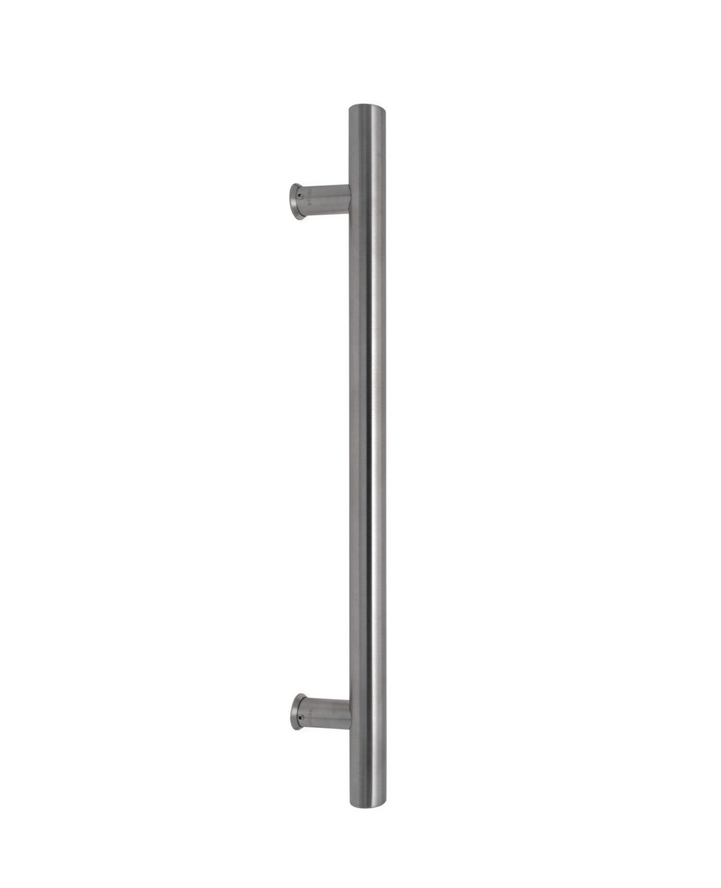 Tirador simple de acero inoxidable 304. Fijación invisible. Largo 60 cm.