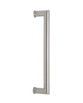 Tirador simple de acero inoxidable 304. Fijación invisible. Largo 30 cm.