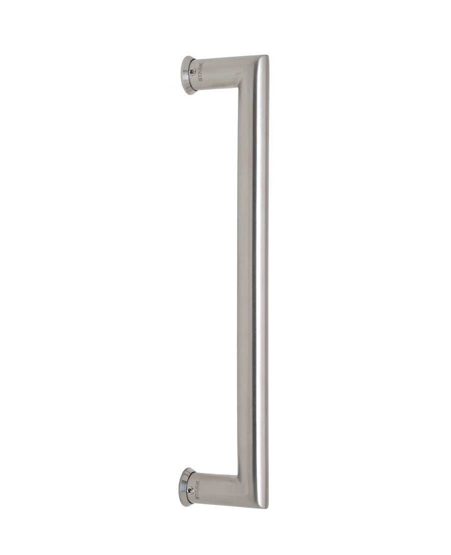 Tirador simple de acero inoxidable 304. Fijación invisible. Largo 30 cm.