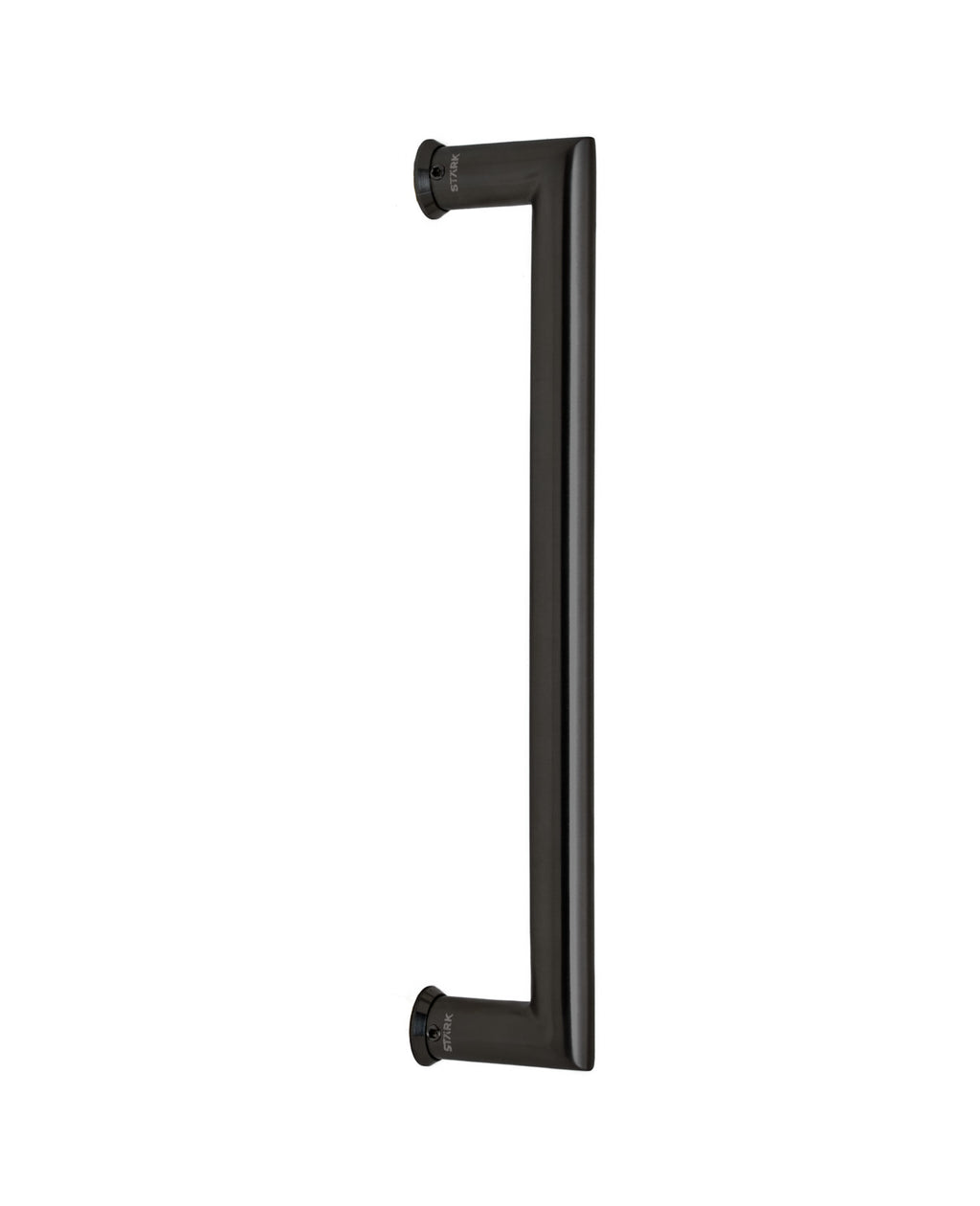 Tirador simple. Fijación invisible. Largo 30 cm. (Negro mate)