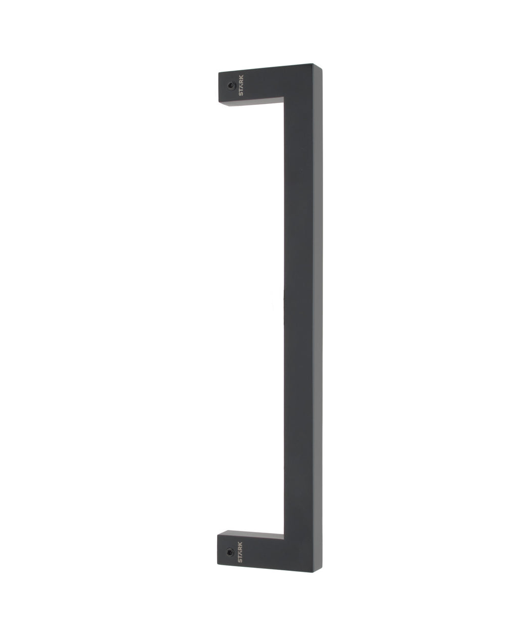 Tirador simple. Fijación invisible. Largo 30 cm. (Negro mate)