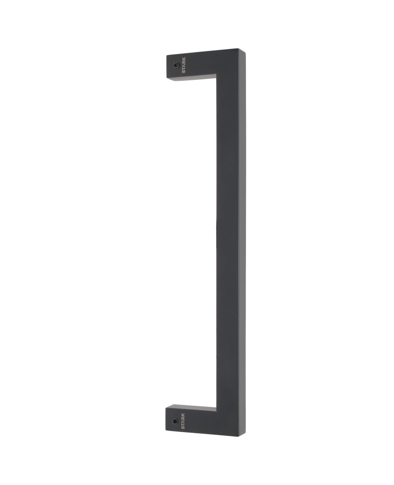 Tirador simple. Fijación invisible. Largo 30 cm. (Negro mate)