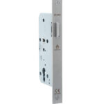 Cerradura de embutir simple paso. Resistente al fuego (260 min). (Acero inoxidable 304). SKU: SDE240-AI.F