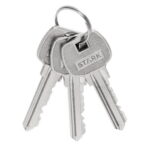 Llave sin cifrar para cilindros cerraduras de embutir