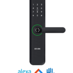 Cerradura Digital acceso principal. Modelo: H95B  (Resistente al agua y rayos UV). Manilla reversible.