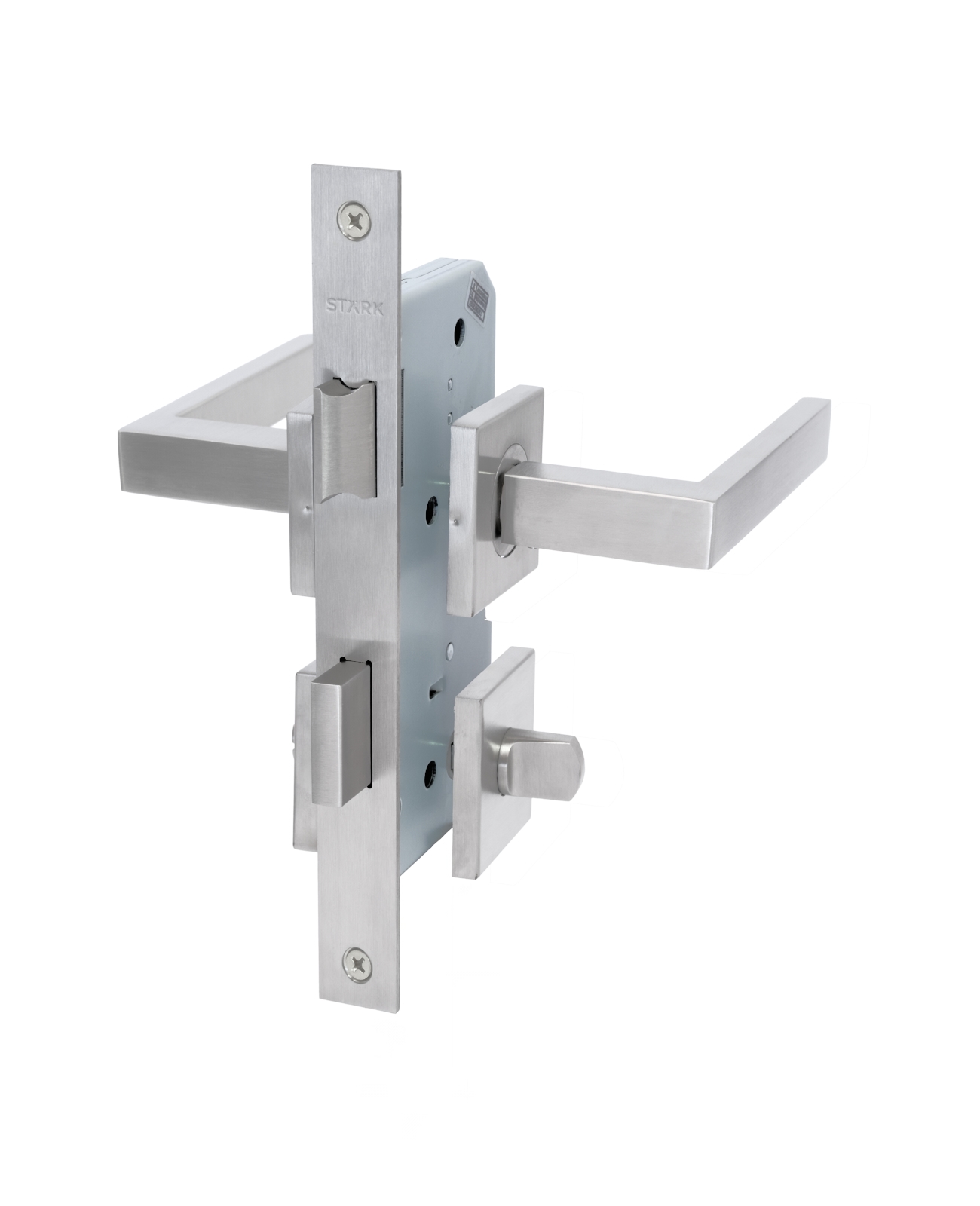 SDE230-AI.KIT.MIKA Lado 1 1 1 1 1_1300x1600 Cerradura de embutir función baño, seguro interior / ranura emergencia exterior. Manillas modelo: MIKA. (Acero inoxidable 304). - Imagen 1