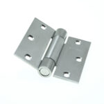 2 Bisagras con resorte de 3,5″x3,5″. 3 mm espesor. (Acero inoxidable 304)